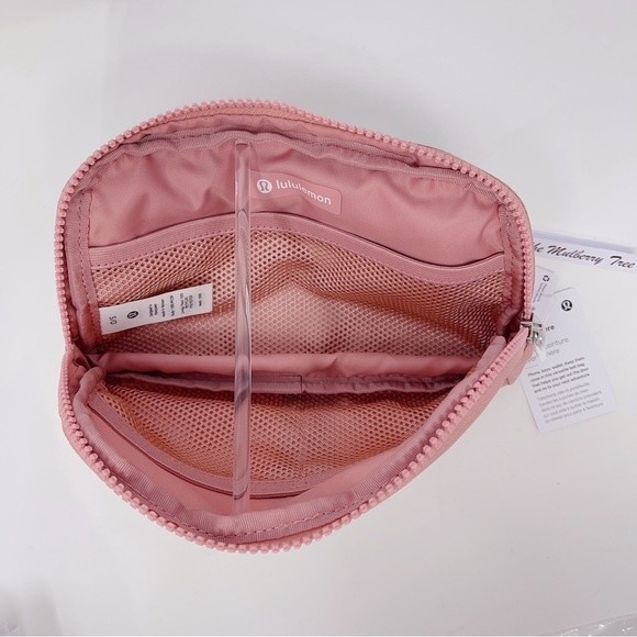 Lululemon Everywhere Belt Bag 1L Water Repellent NWT Fanny Pack Pink Pastel - Picture 10 of 16